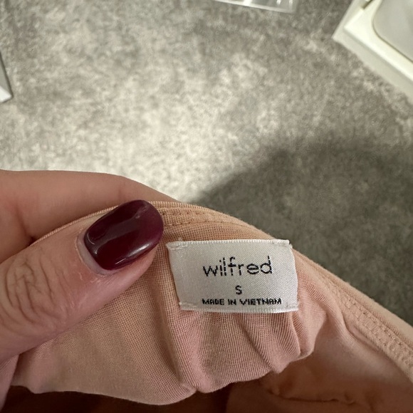 Wilfred Peach Long Sleeve Bodysuit - Picture 2 of 3